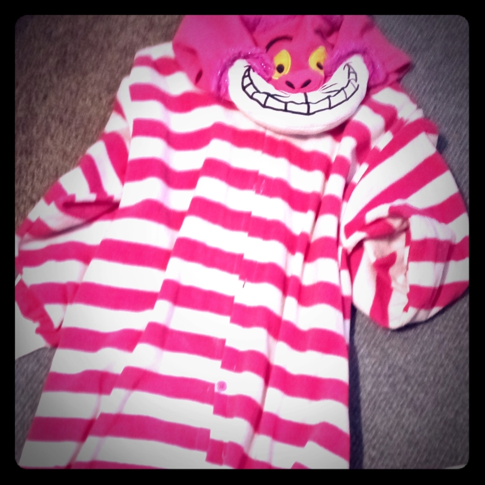 Cheshire cat onesie